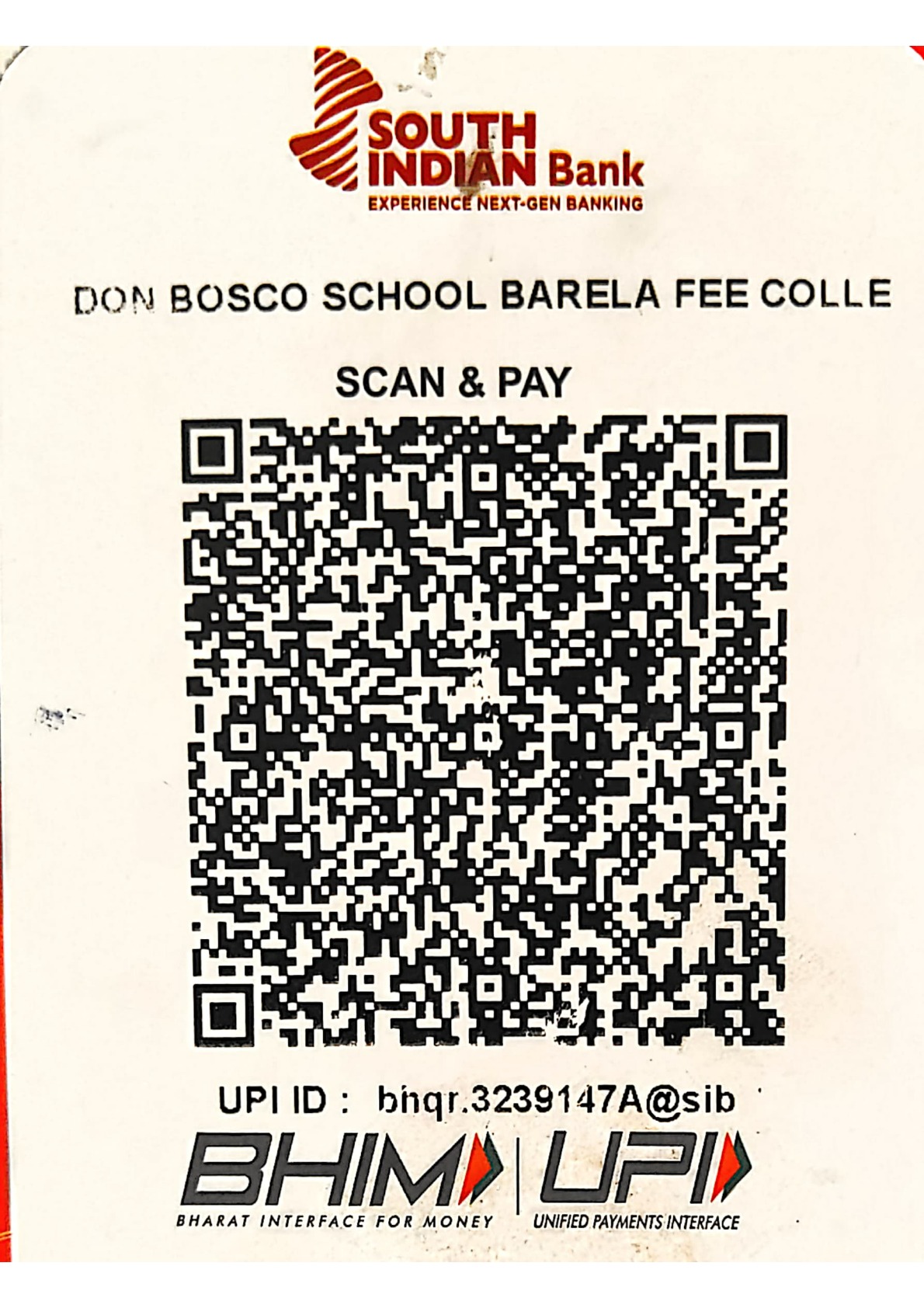 Payment QR Code
